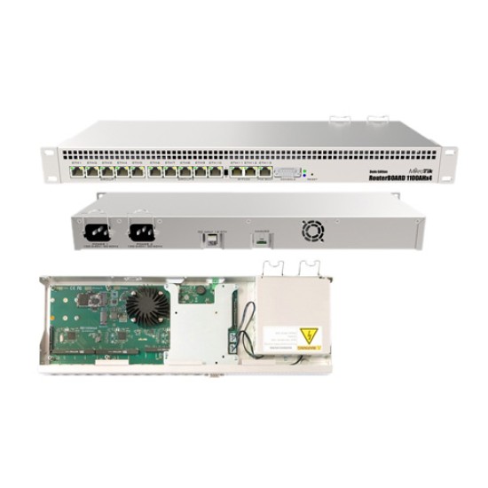 Mikrotik RB1100AHx4 Powerful 1U rackmount router price in Paksitan