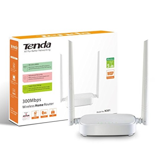 Tenda Wireless N301 Easy Setup Router price in Paksitan