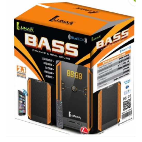 Lunar Bass Bt Bluetooth Function Speaker price in Paksitan